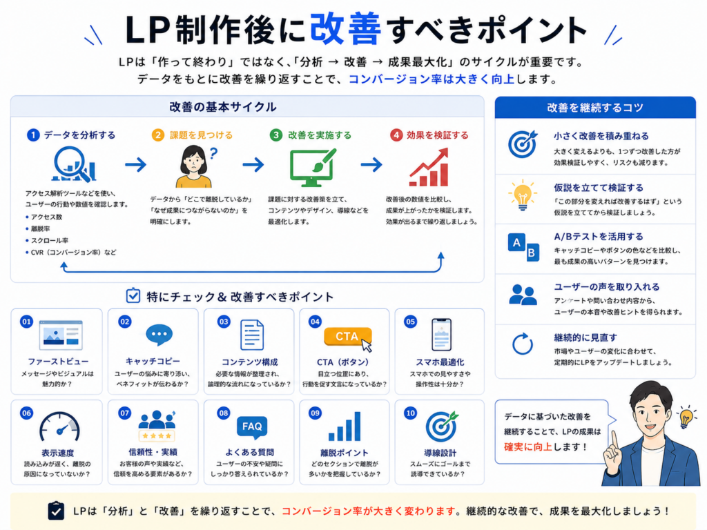 LP 改善 ポイント