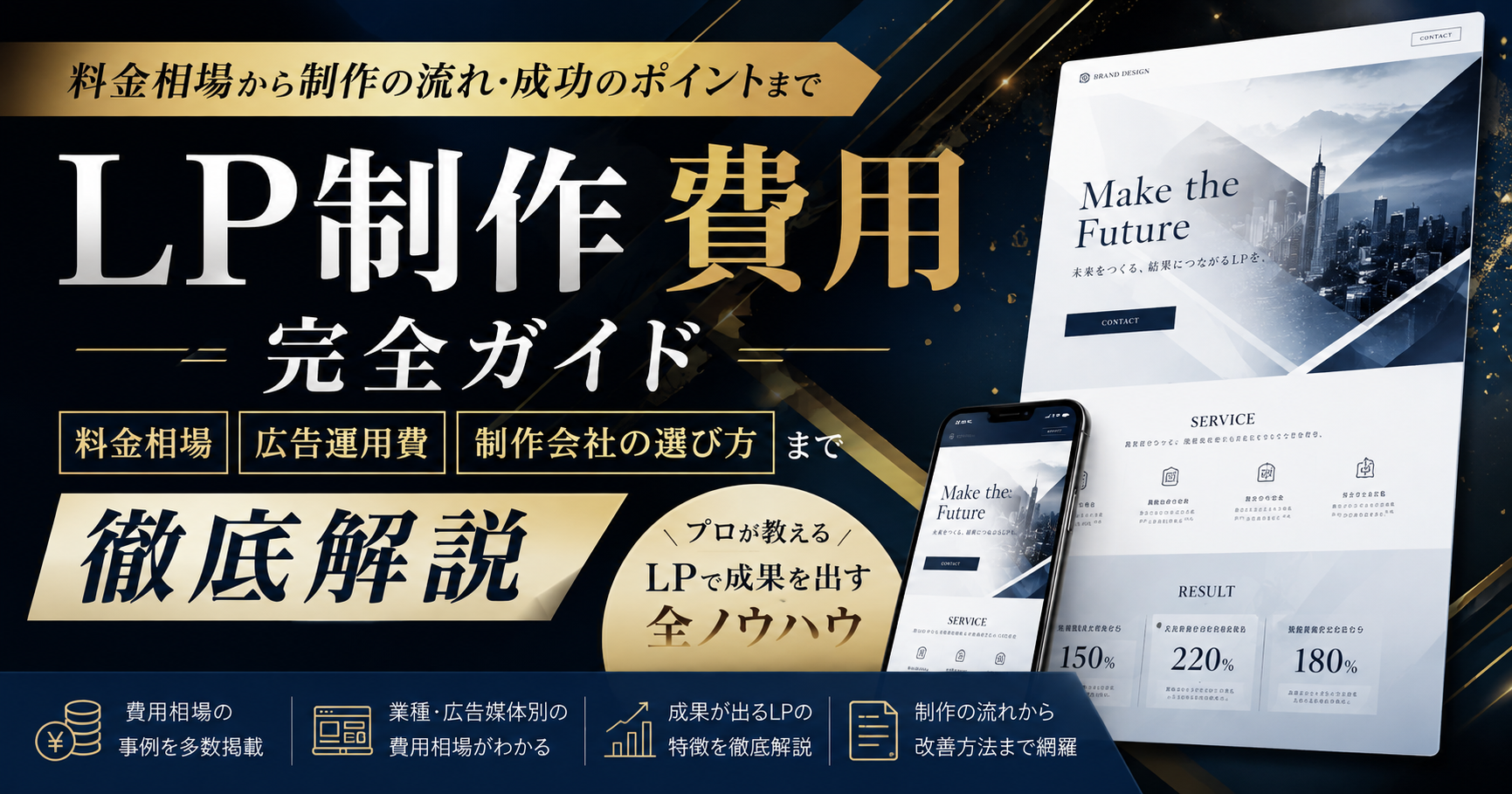 LP制作の費用相場・広告運用費・制作会社の選び方を解説した完全ガイド